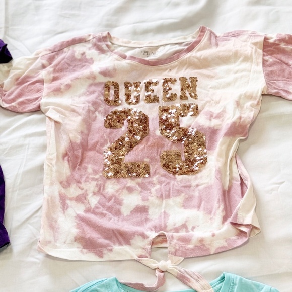 Mix Lot of 7 Cat & Jack TCP Disney Girls Shirts PJs Bathing Suit Sz 7/8 Clothes - Picture 6 of 6